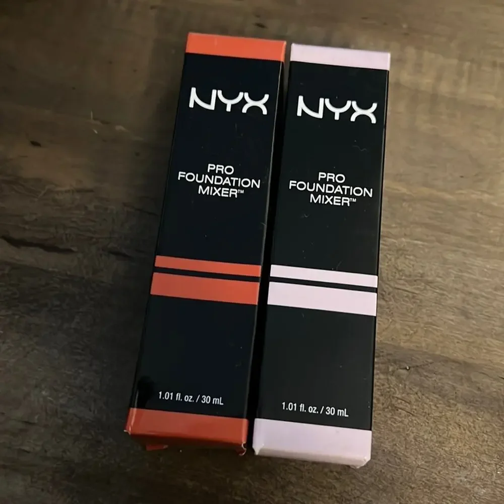 ⭐PICK 3/$15 NYX pro foundation mixer set of 2